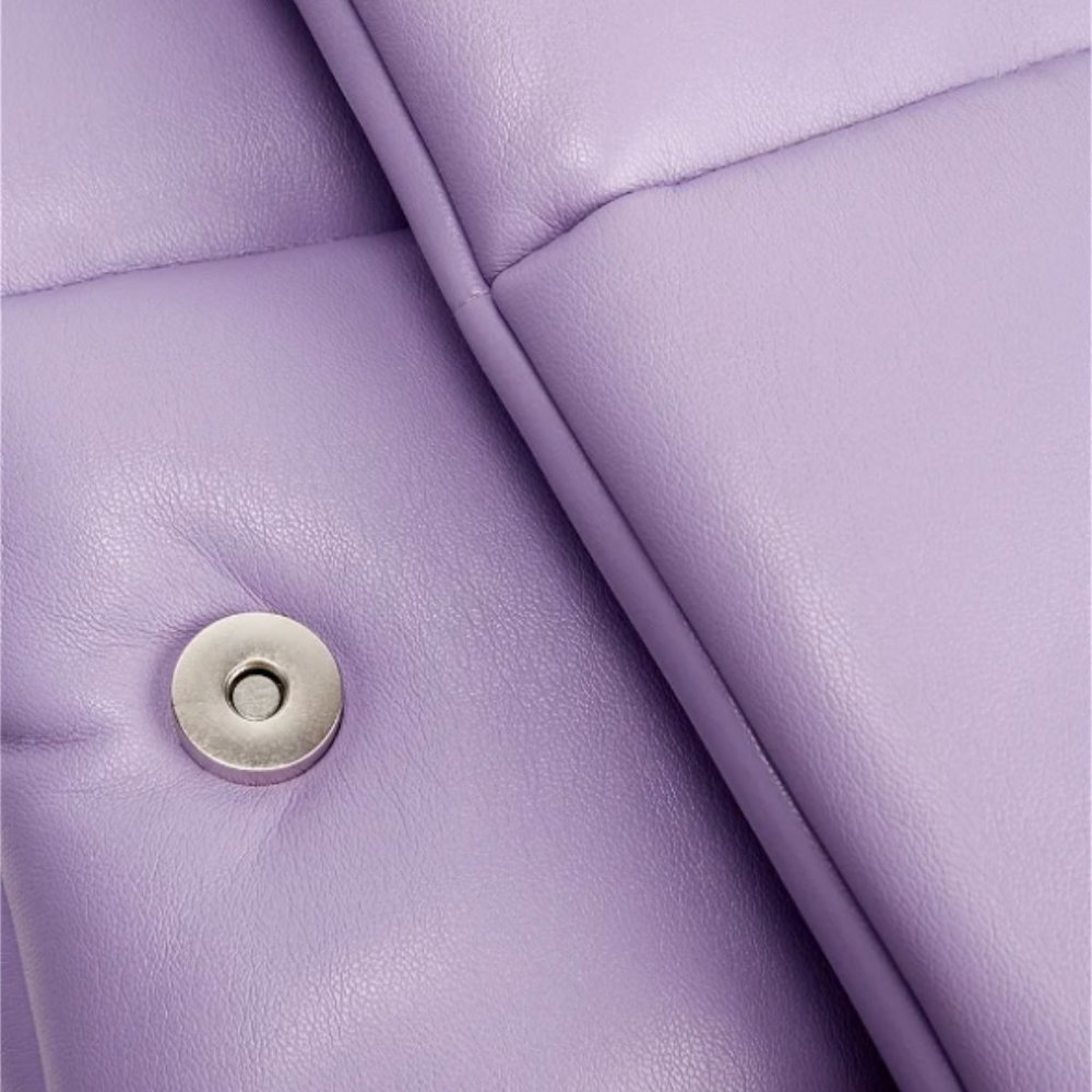 STAND STUDIO Purple Wanda Clutch Bag NEW With Tags - Picture 6 of 6
